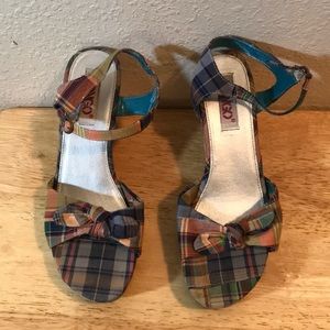 Plaid Wedges